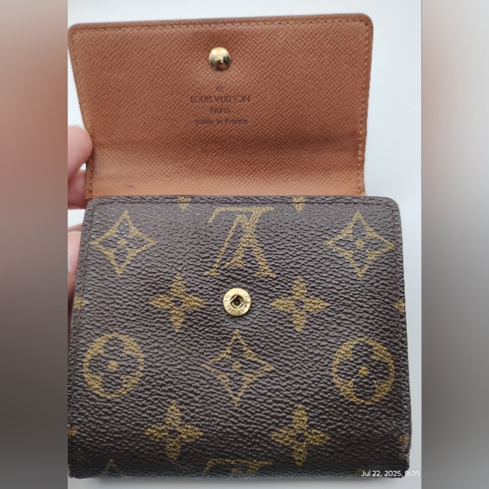 Louis Vuitton Porte Monnaie Billet Carte Monogram Bifold Credit Card Wallet - Picture 4 of 5